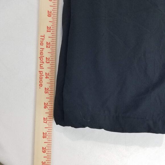 Mountain Hardwear Pants Womens 12 Short Black Fleece Lined Softshell Hiking - Picture 10 of 11